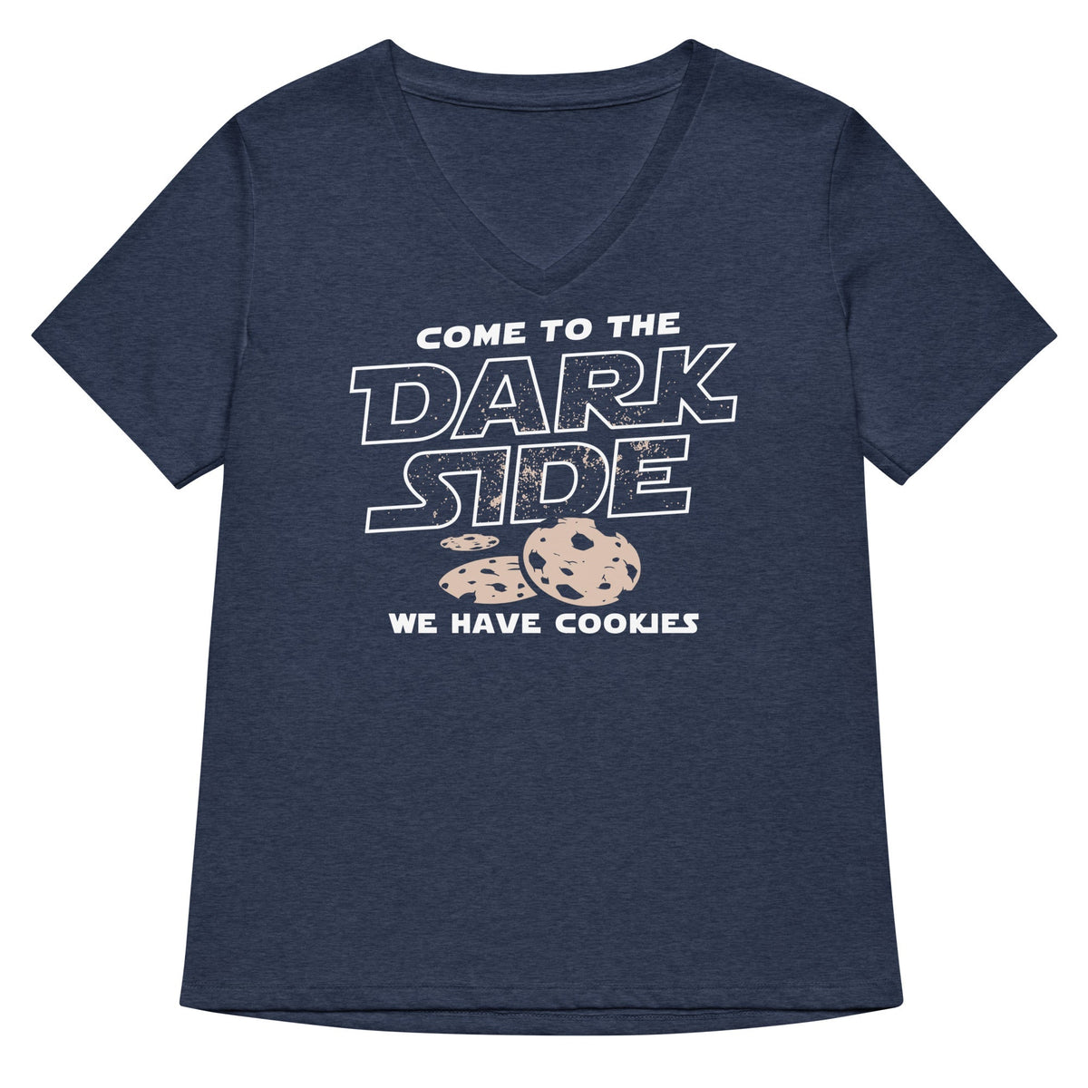 Come To The Dark Side, We Have Cookies Women's V-Neck Tee