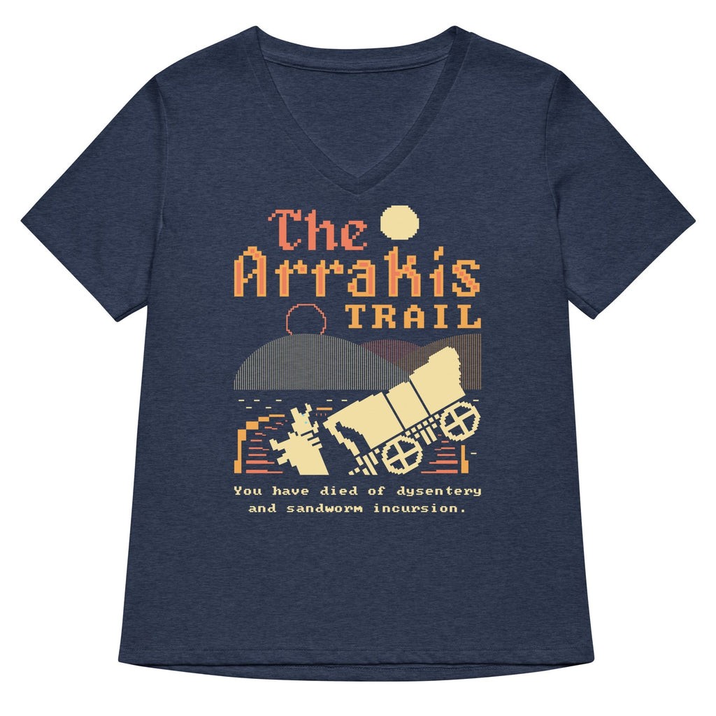 The Arrakis Trail Women's V-Neck Tee