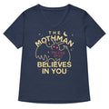 The Mothman Believes In You Women's V-Neck Tee