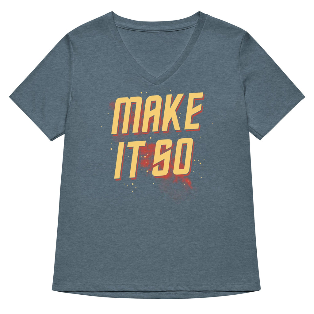 Make It So Women's V-Neck Tee