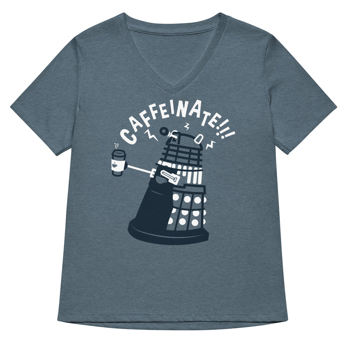 Caffeinate!!! Women's V-Neck Tee