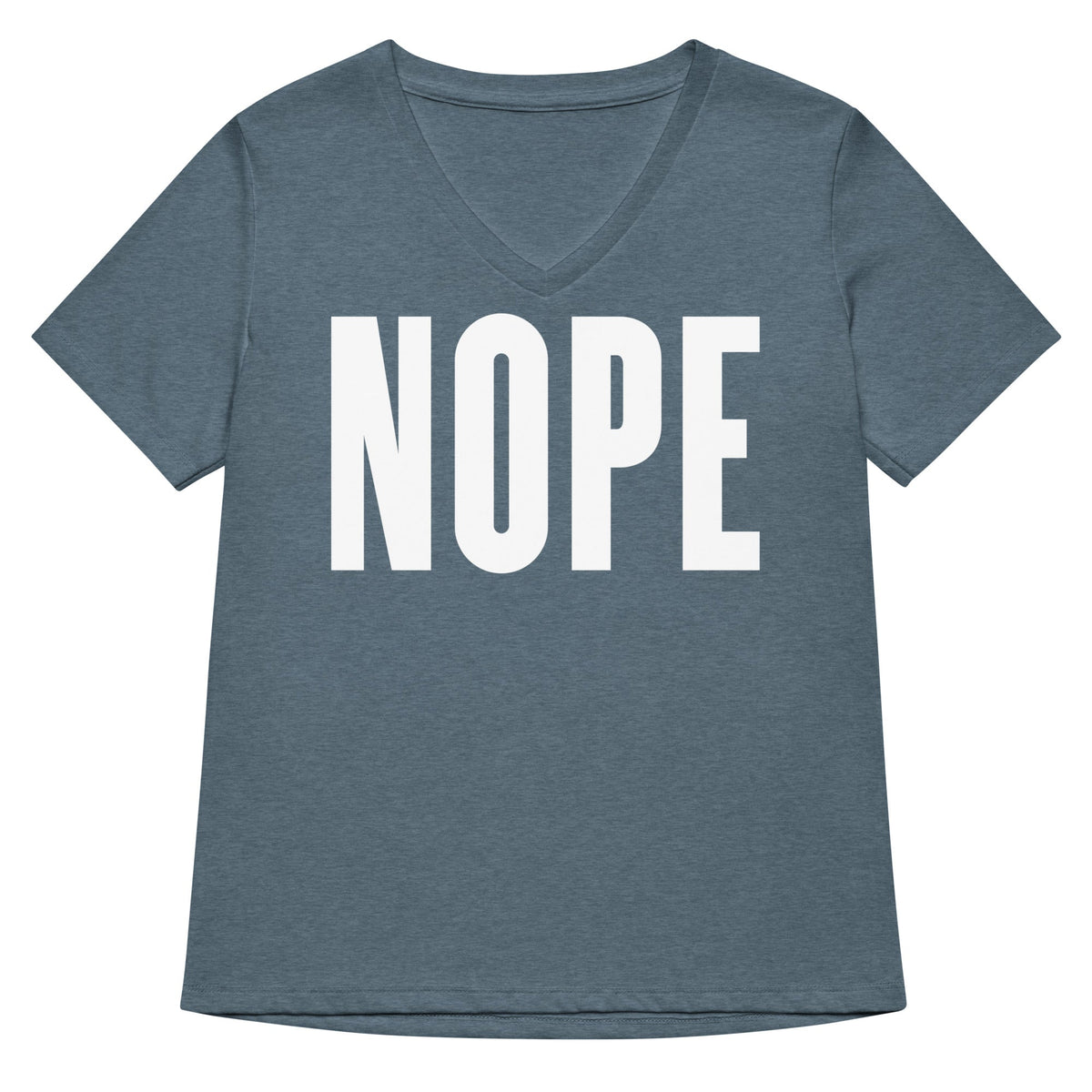 Nope Women's V-Neck Tee