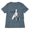 How Dalmatians Are Made Women's V-Neck Tee