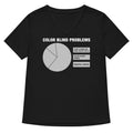 Color Blind Problems Women's V-Neck Tee