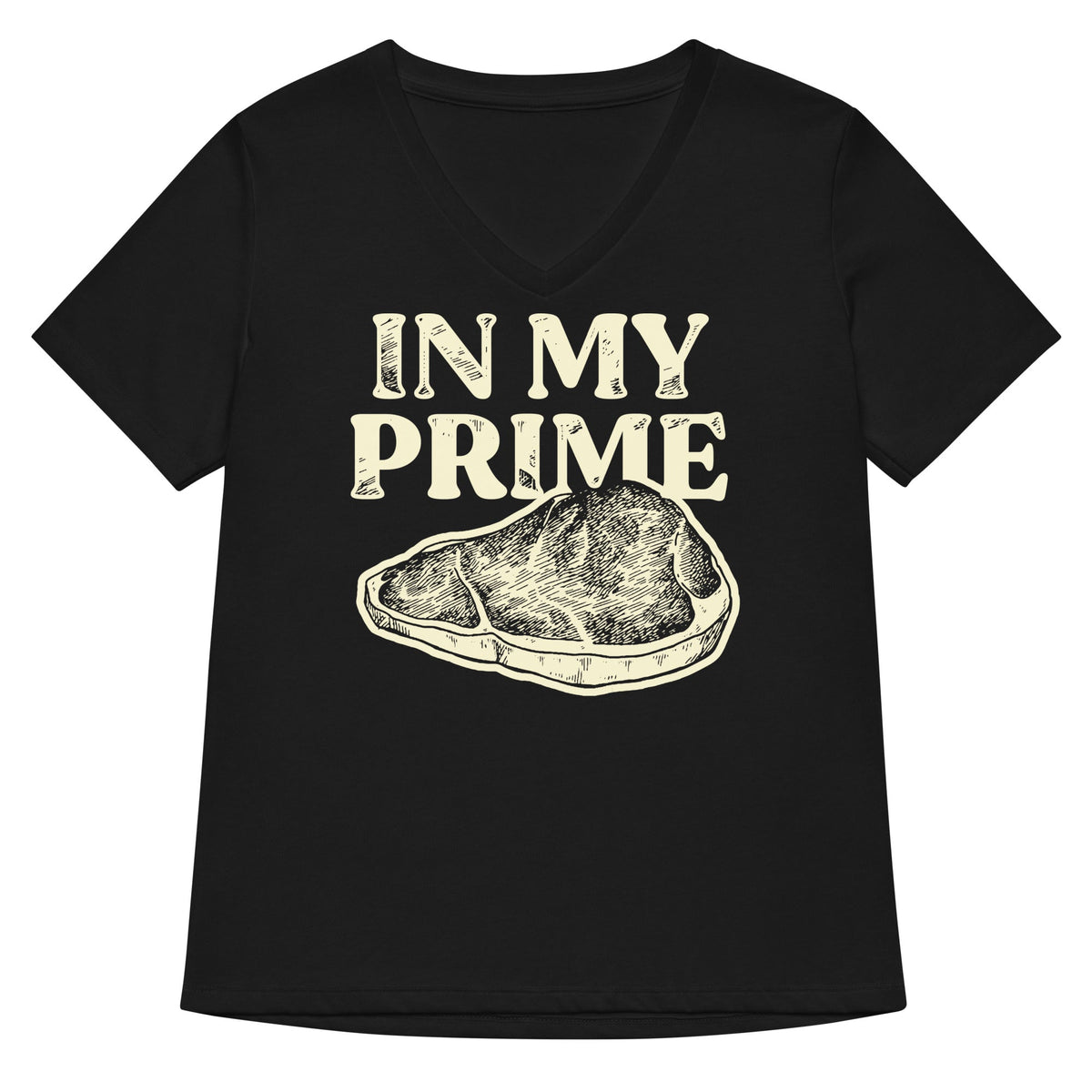 In My Prime Women's V-Neck Tee