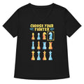 Choose Your Fighter Women's V-Neck Tee