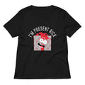 I'm Present Rick Women's V-Neck Tee