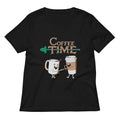 Coffee Time Women's V-Neck Tee
