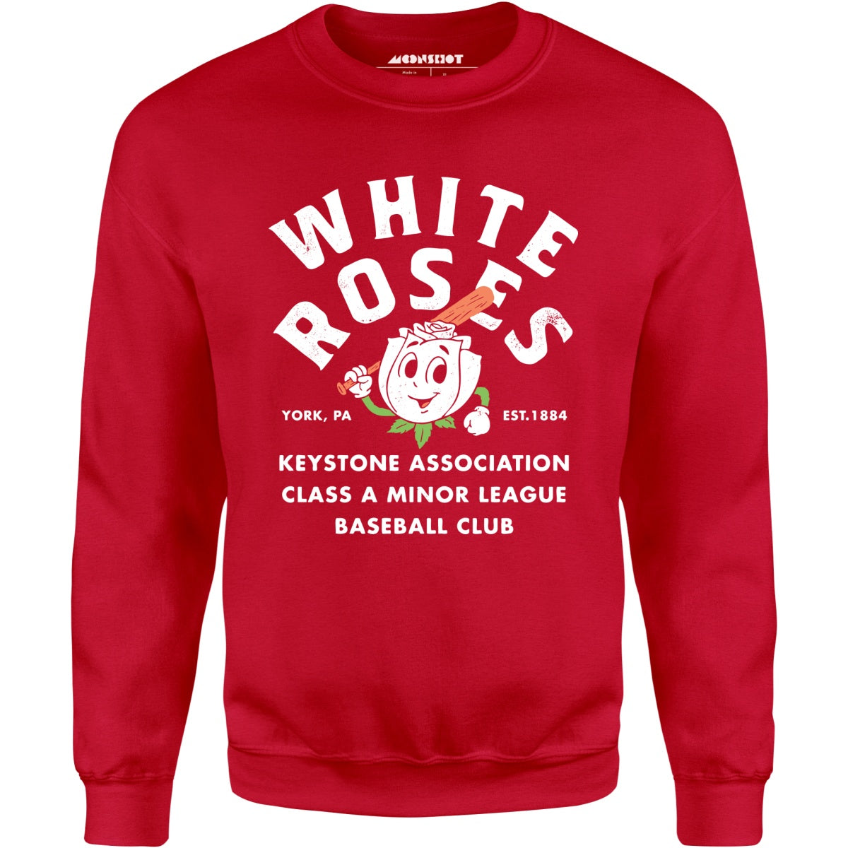 York White Roses - Pennsylvania - Vintage Defunct Baseball Teams - Unisex