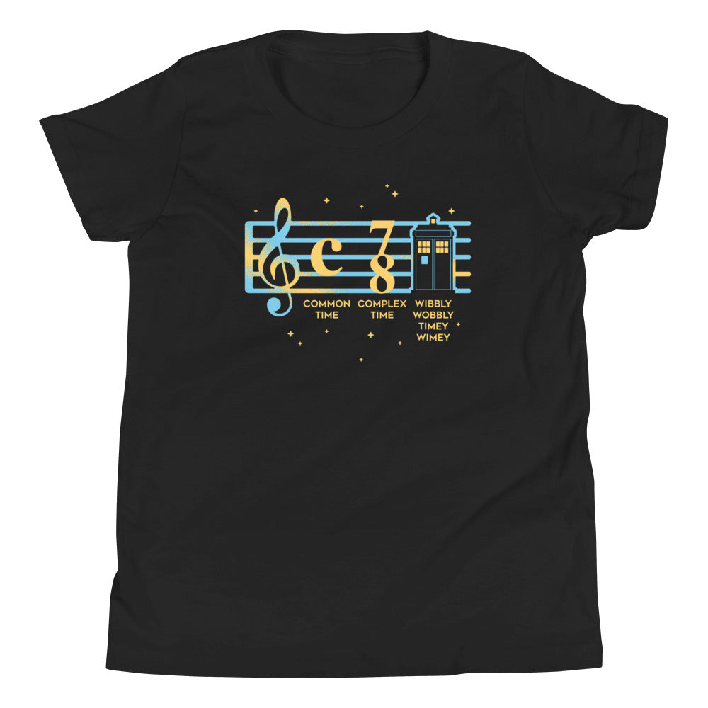 Wibbly Wobbly Timey Wimey Kid's Youth Tee