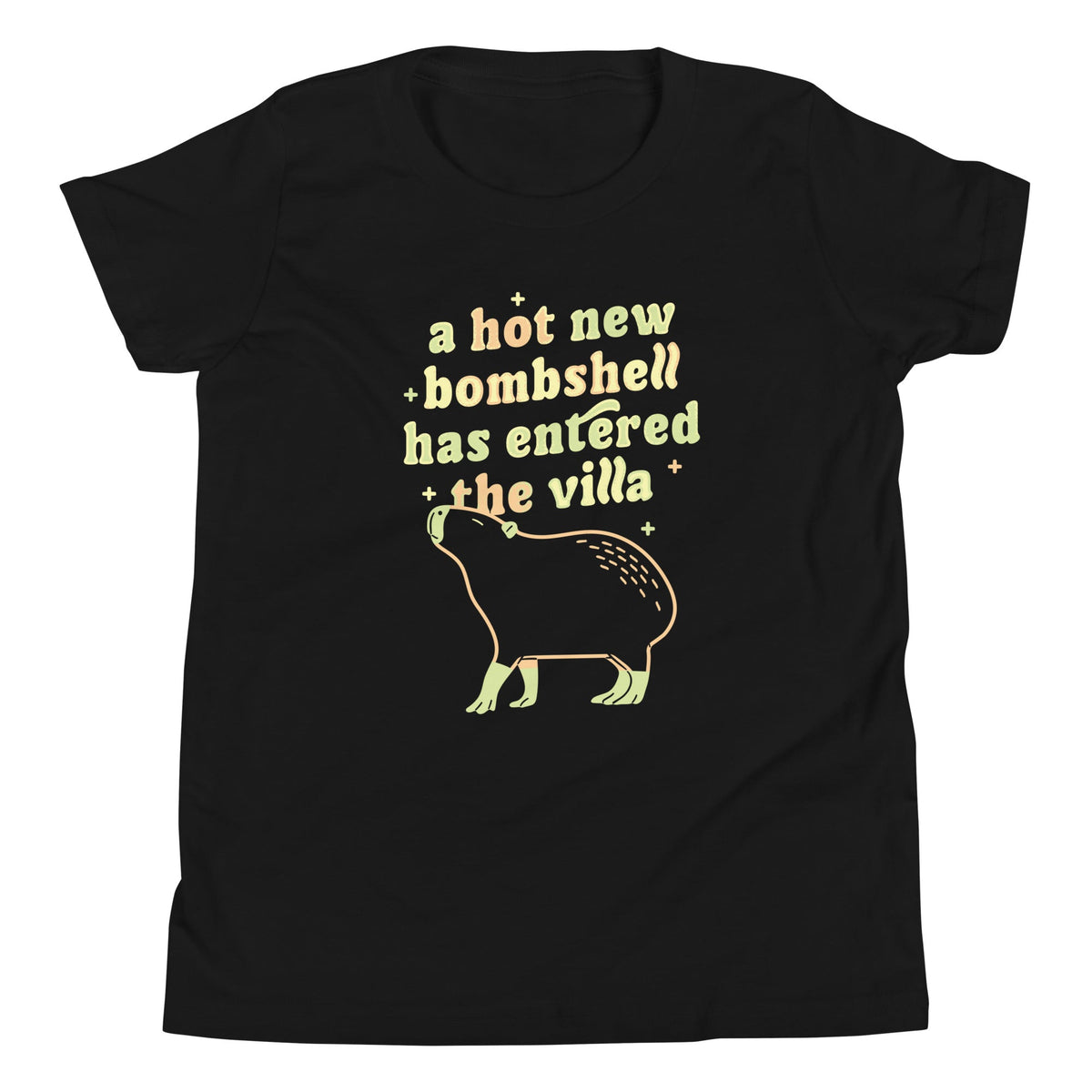 A Hot New Bombshell Has Entered The Villa Kid's Youth Tee
