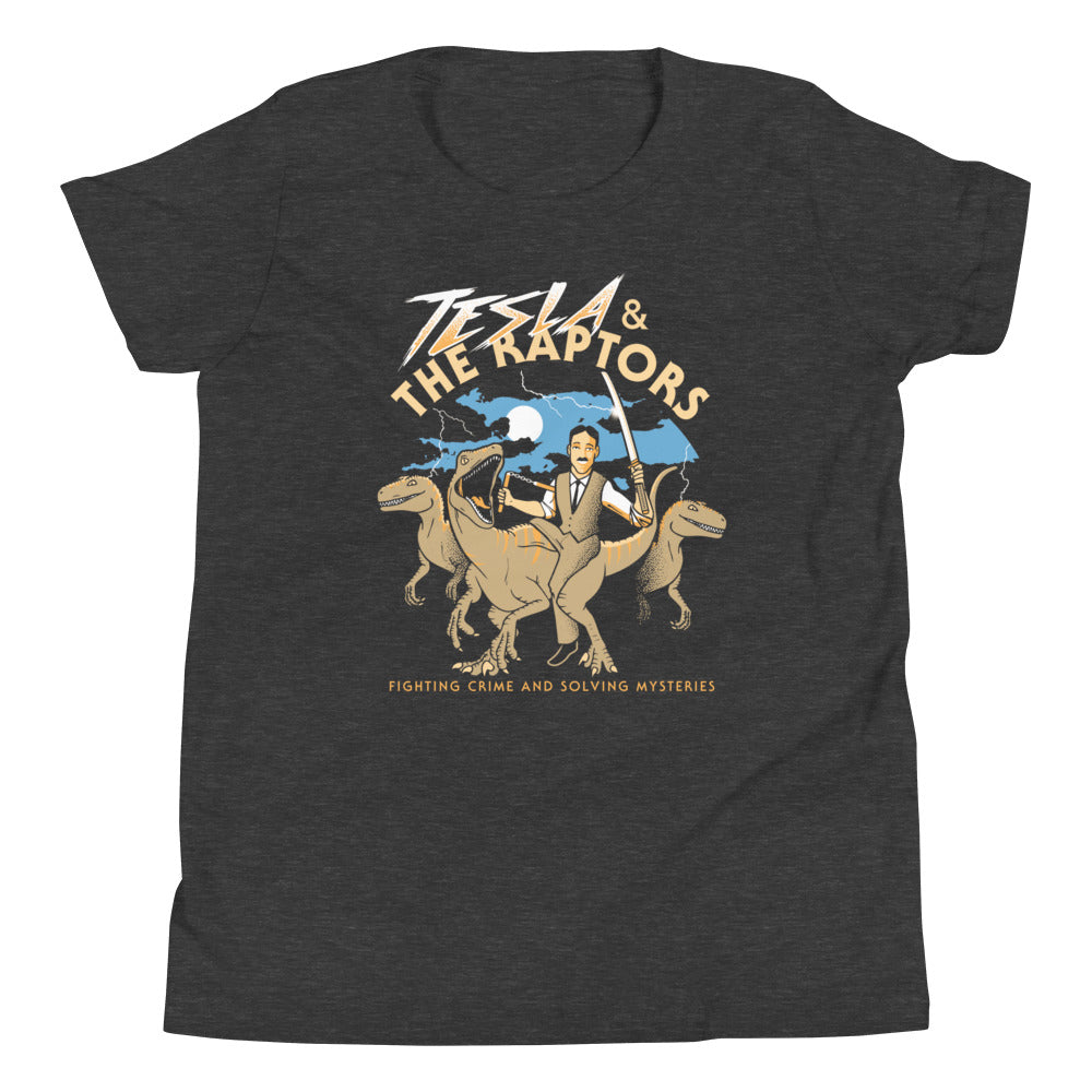 Tesla & The Raptors Kid's Youth Tee