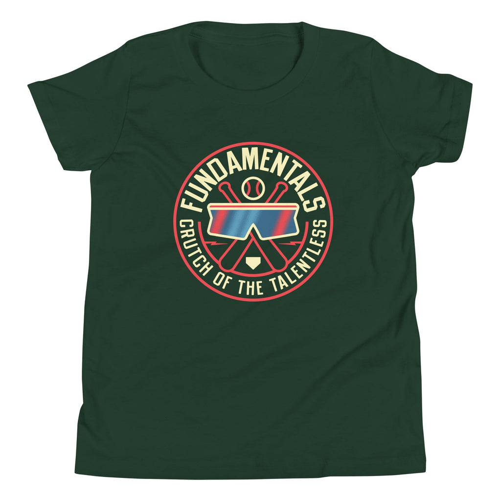 Fundamentals Crutch Of The Talentless Kid's Youth Tee