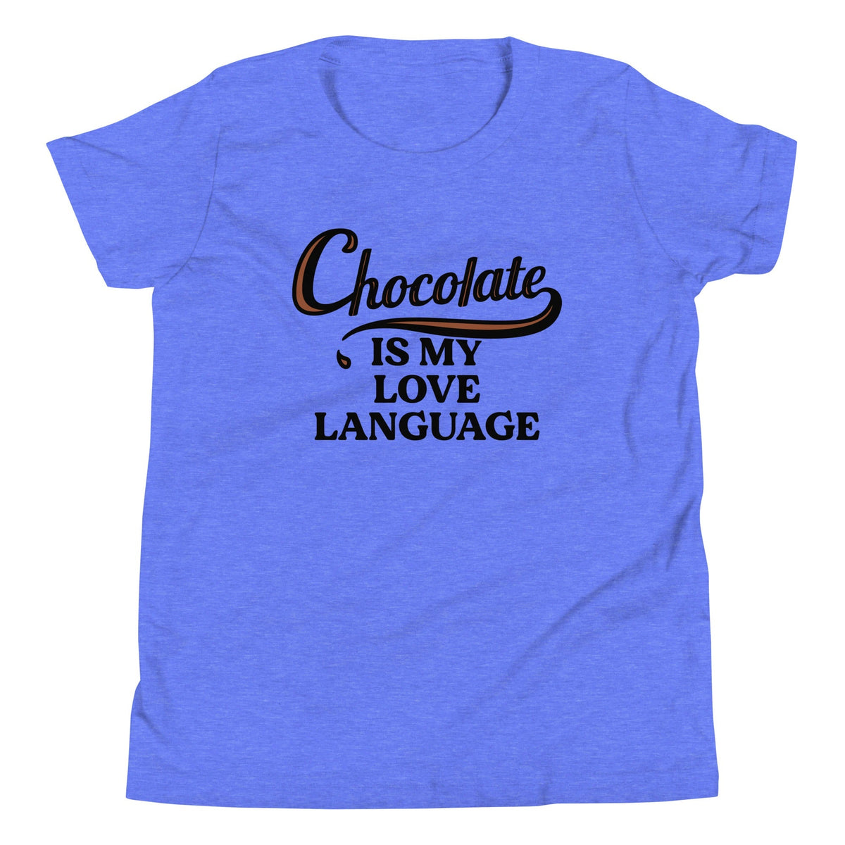 Chocolate Is My Love Language Kid's Youth Tee