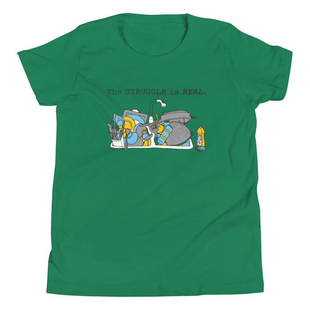 The Struggle Is Real Kid's Youth Tee