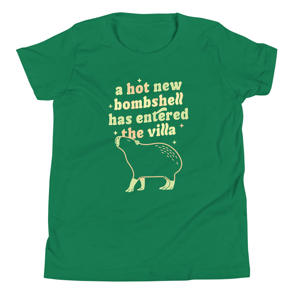 A Hot New Bombshell Has Entered The Villa Kid's Youth Tee