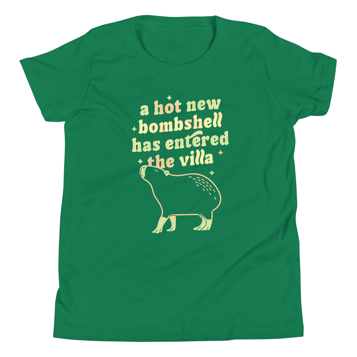 A Hot New Bombshell Has Entered The Villa Kid's Youth Tee