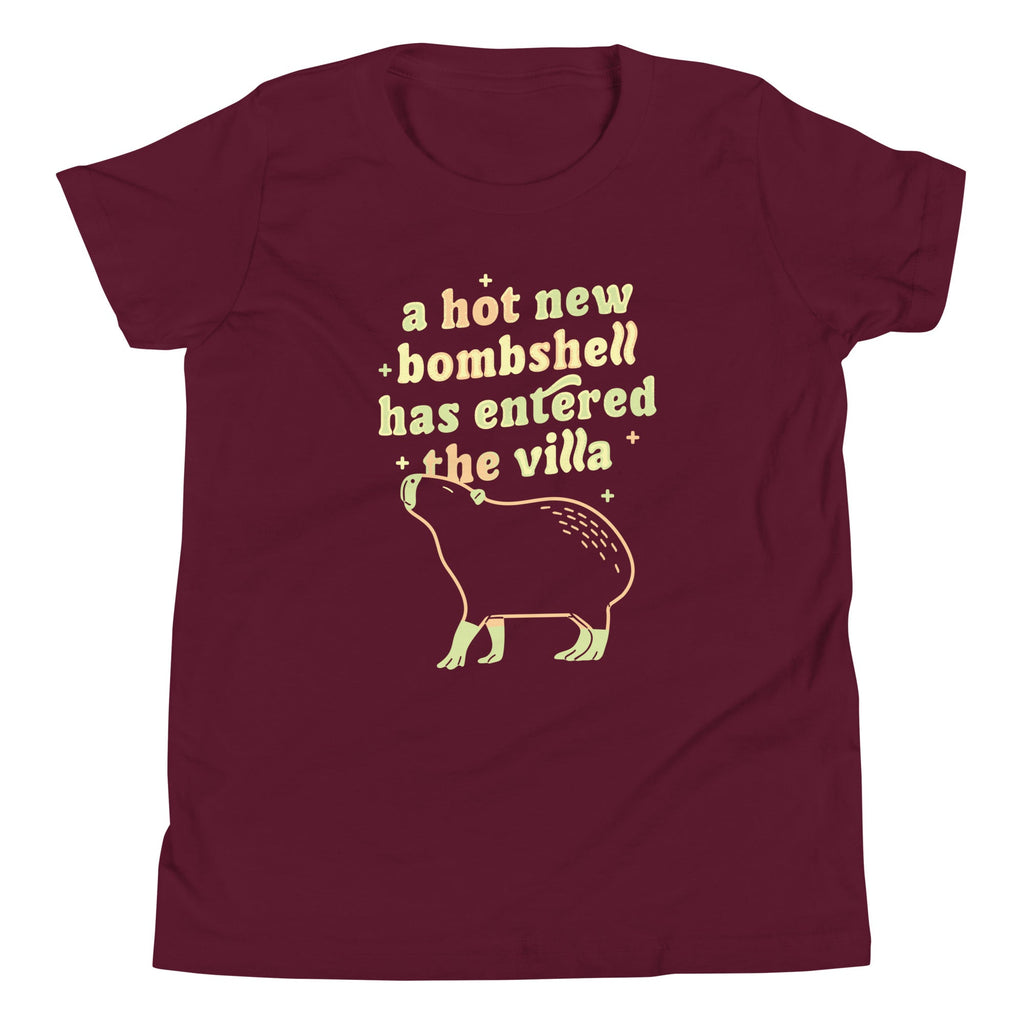 A Hot New Bombshell Has Entered The Villa Kid's Youth Tee
