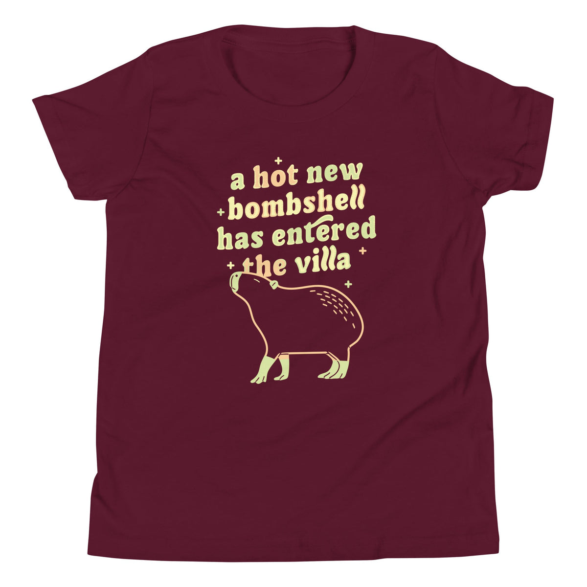 A Hot New Bombshell Has Entered The Villa Kid's Youth Tee