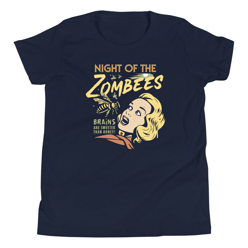 Night Of The Zombees Kid's Youth Tee