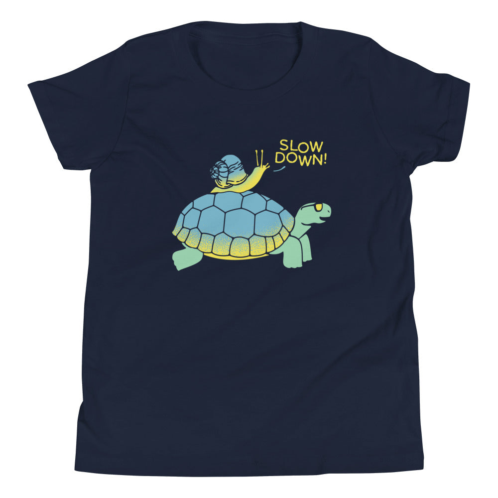 Slow Down! Kid's Youth Tee